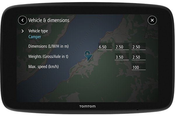 TomTom GPS Camper Navigation GO Camper Max